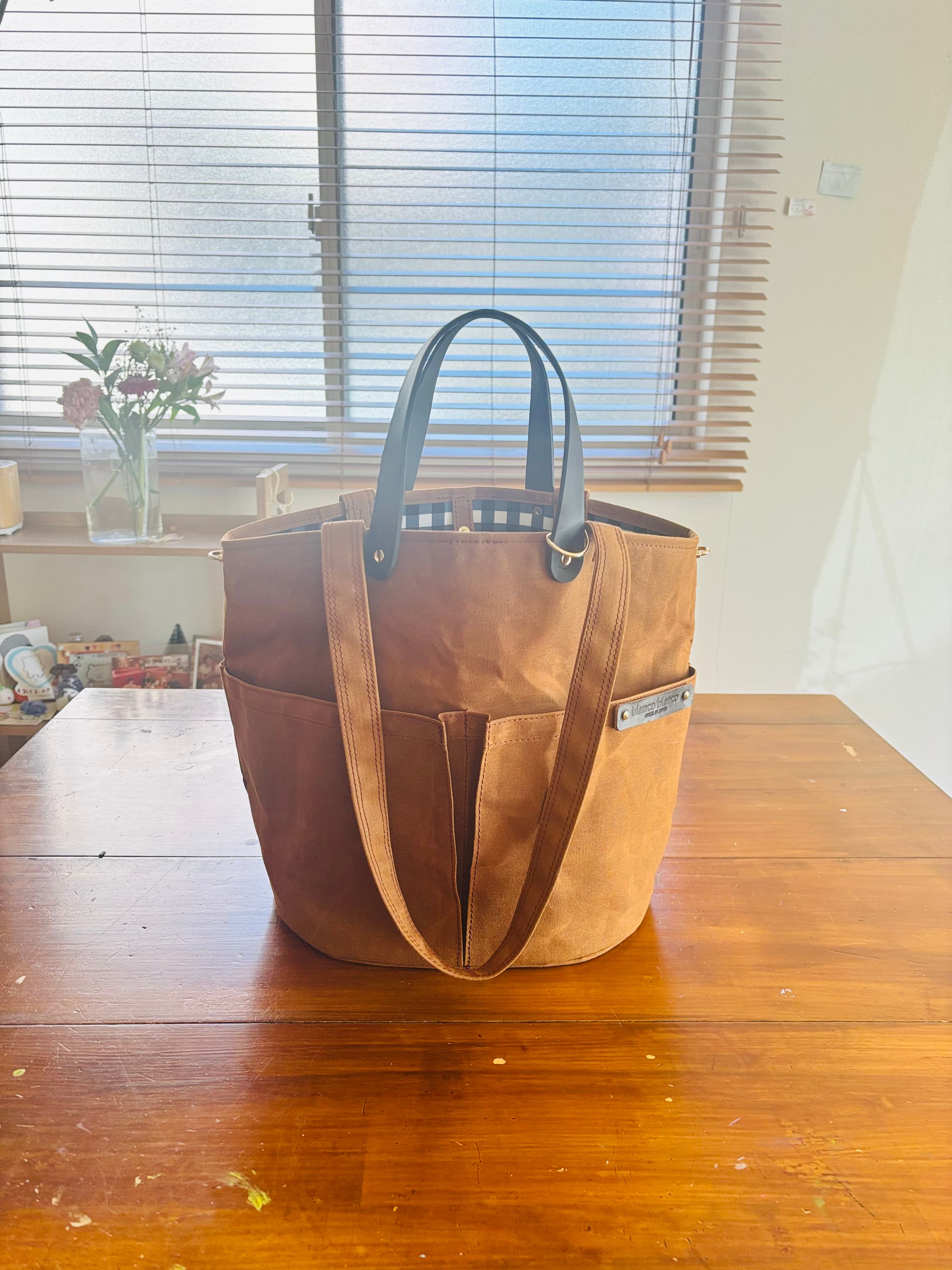 【受注製作】あいぼうBAG|BASIC /ギンガムチェック 5
