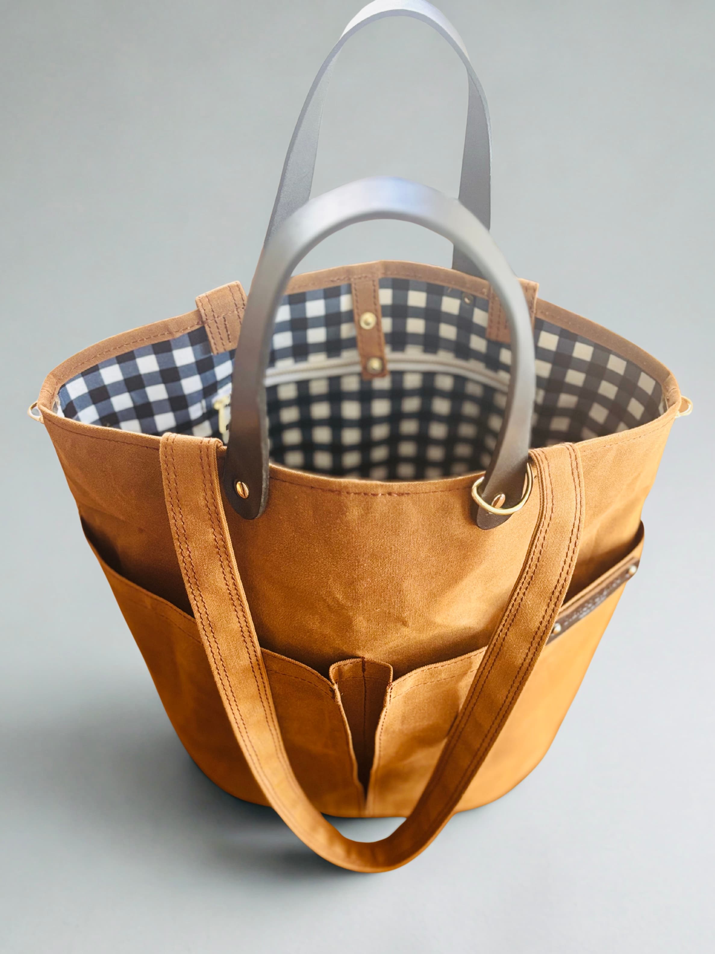 【受注製作】あいぼうBAG|BASIC /ギンガムチェック