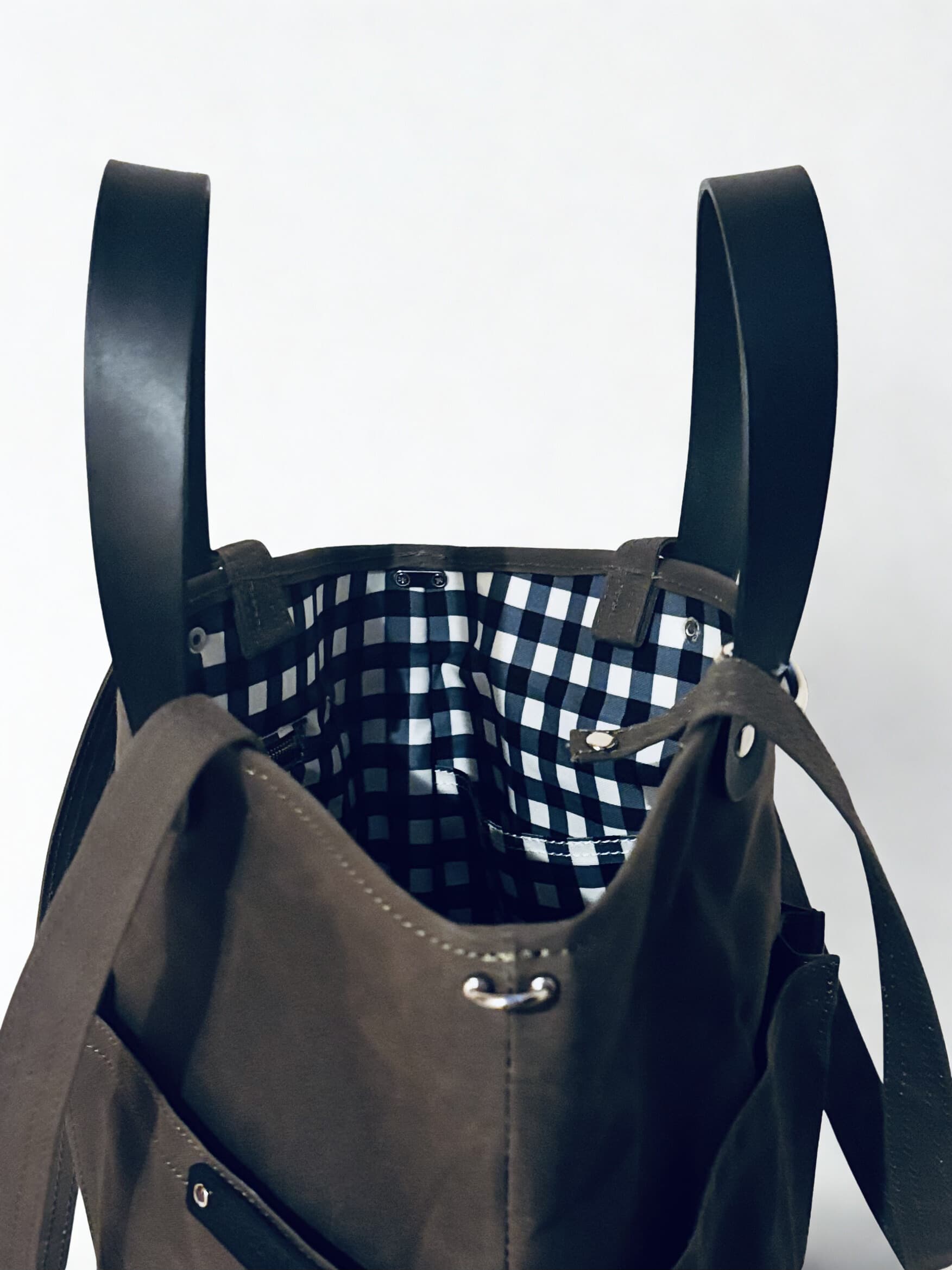 【受注製作】あいぼうBAG|BASIC /ギンガムチェック 2